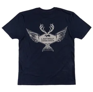 WILDLIFE TEE - NAVY BLUE